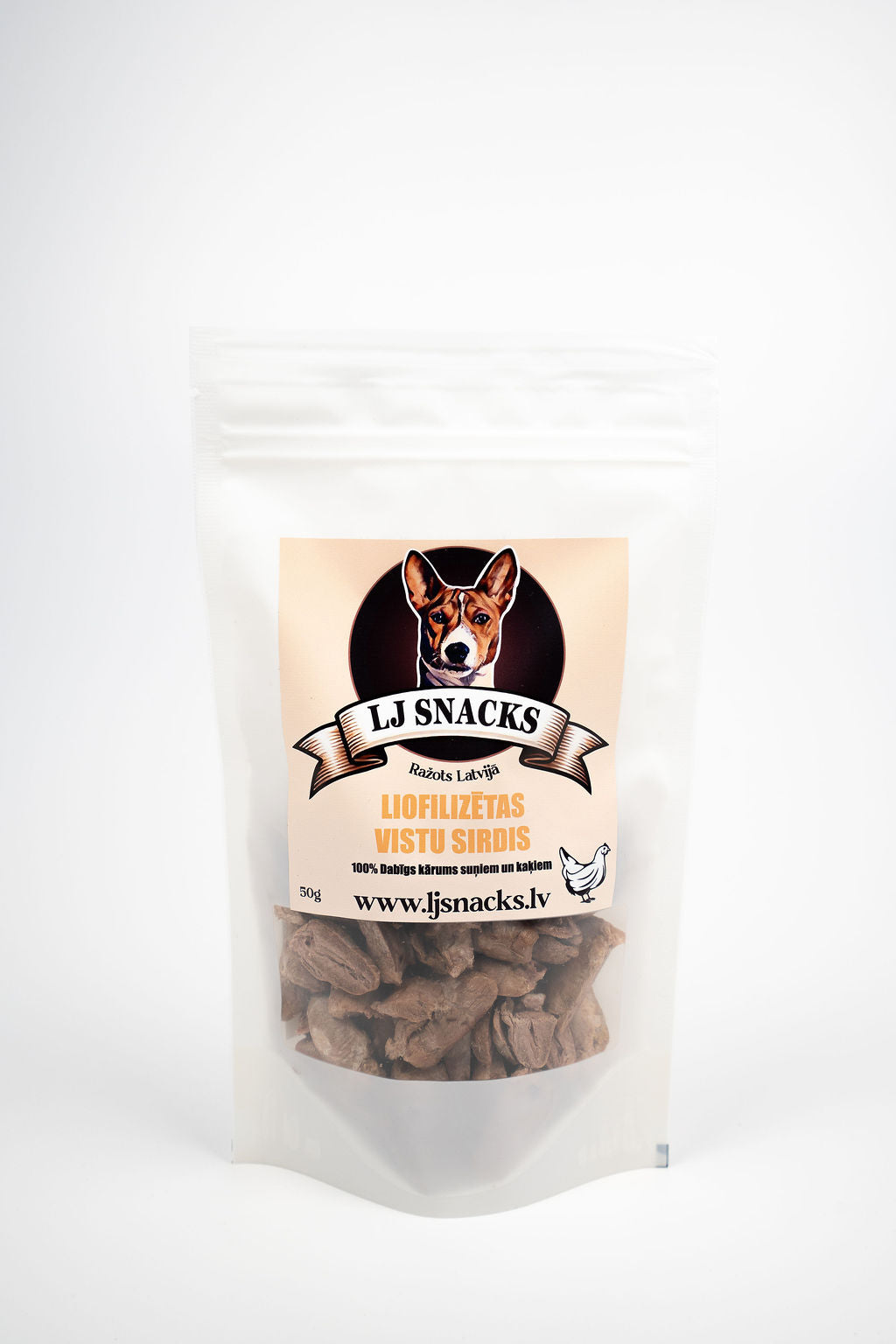 Chicken Hearts 50g - The Woof Toys