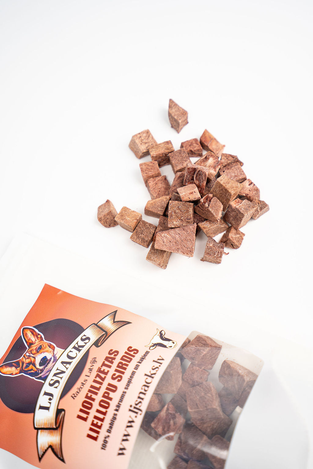 Beef Hearts 50g - The Woof Toys