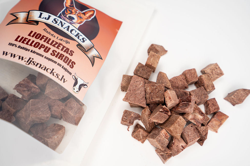 Beef Hearts 50g - The Woof Toys
