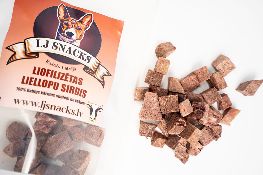 Beef Hearts 50g - The Woof Toys