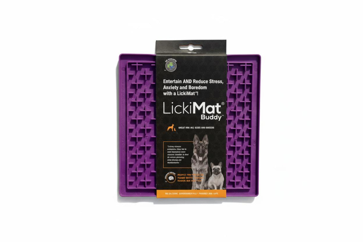 LickiMat Classic Buddy in purple