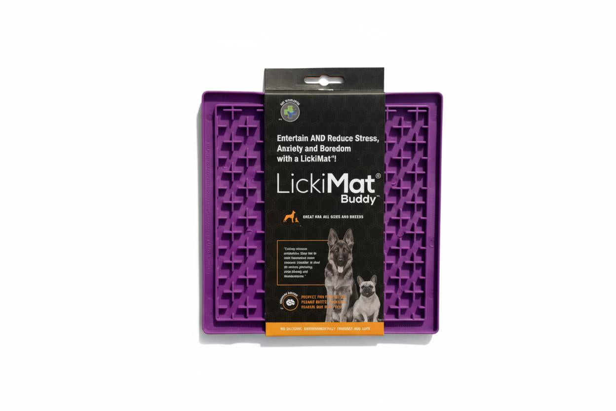 LickiMat Classic Buddy in purple