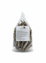 Natural dried herring treats for dogs and cats