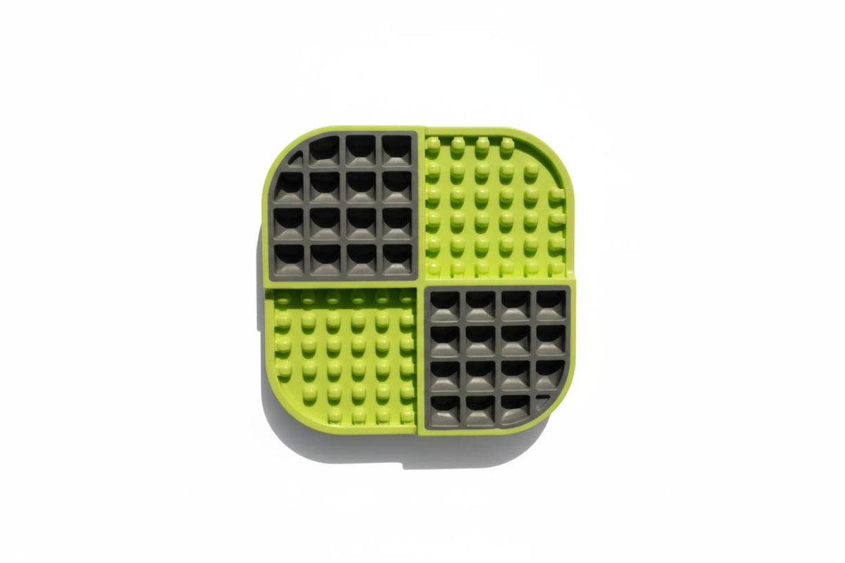 Textured slow feeding bowl for dogs