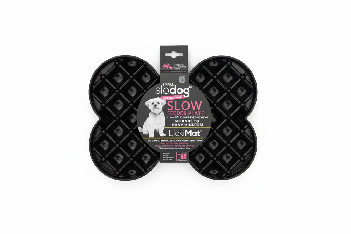 LickiMat Small Slodog - The Woof ToysSlow feeding plate for puppies and small dogs